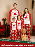 ROC PARTY Matching Family Christmas Pajamas Sets - Festive Xmas PJs, Holiday Sleepwear for Families Photos & Gift Giving (Youth, 8-10 Years)