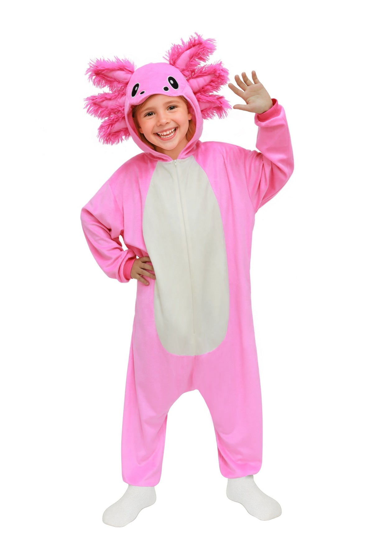 Unisex Kids Unicorn Onesie Costume - Hooded 3D Animal Jumpsuit for Halloween, Cosplay & Party