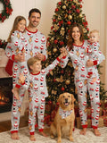 ROC PARTY Matching Family Christmas Pajamas Sets - Festive Xmas PJs, Holiday Sleepwear for Families Photos & Gift Giving (Youth, 8-10 Years)