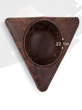 Mens Faux Leather Pirate Hat for Halloween Pirates Cosplay Party