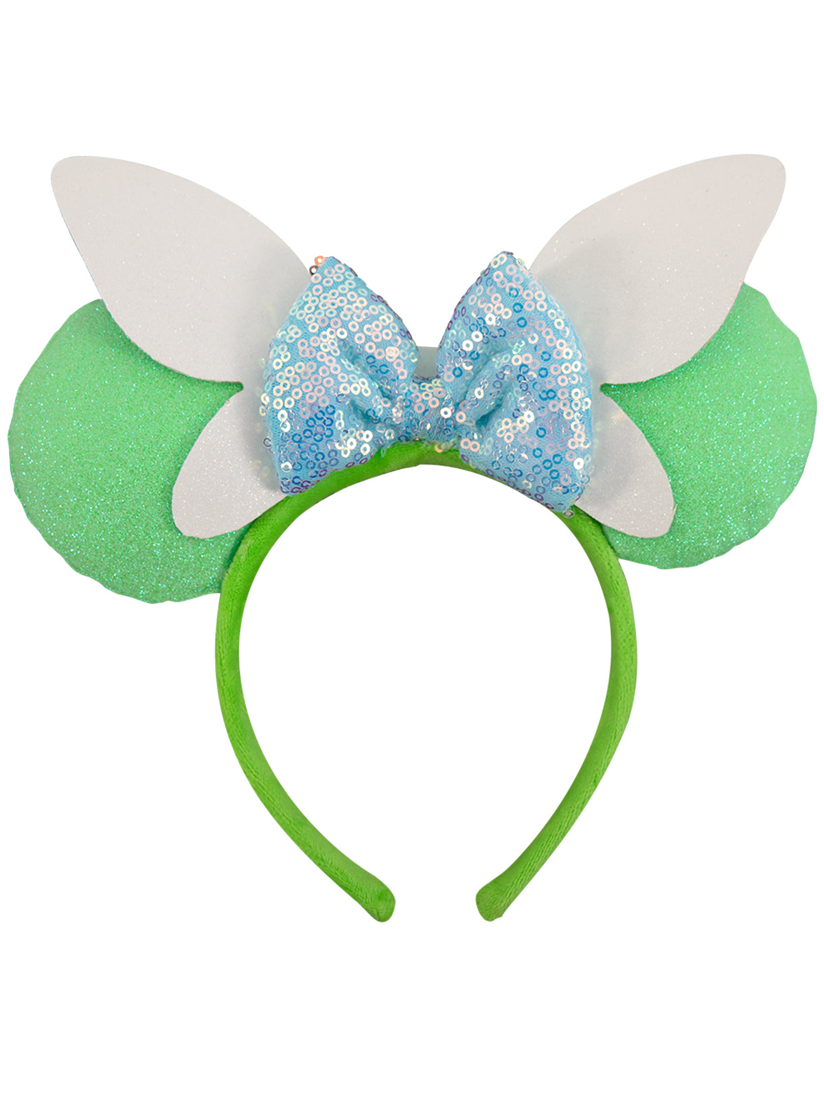 Mouse Ears Headband with Bow Cute Black and Red Polka Dot Ears for Girls and Women, Perfect for Birthday