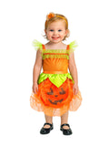 Pumpkin Costume Dress Up for Halloween Cosplay Parties for 2-3T