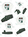 ROC PARTY Matching Family Christmas Pajamas Sets - Festive Xmas PJs, Holiday Sleepwear for Families Photos & Gift Giving (Youth, 8-10 Years)