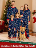 ROC PARTY Matching Family Christmas Pajamas Sets - Festive Xmas PJs, Holiday Sleepwear for Families Photos & Gift Giving (Youth, 8-10 Years)