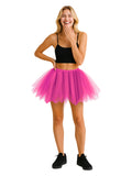 Women's Layered Tutu Skirt 7 Colors, Fluffy Ballet Tulle Petticoat for Halloween, Costume Parties