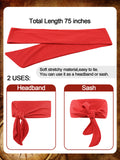 Pirate Costume Accessories Set for Halloween Parties Adult Men Size