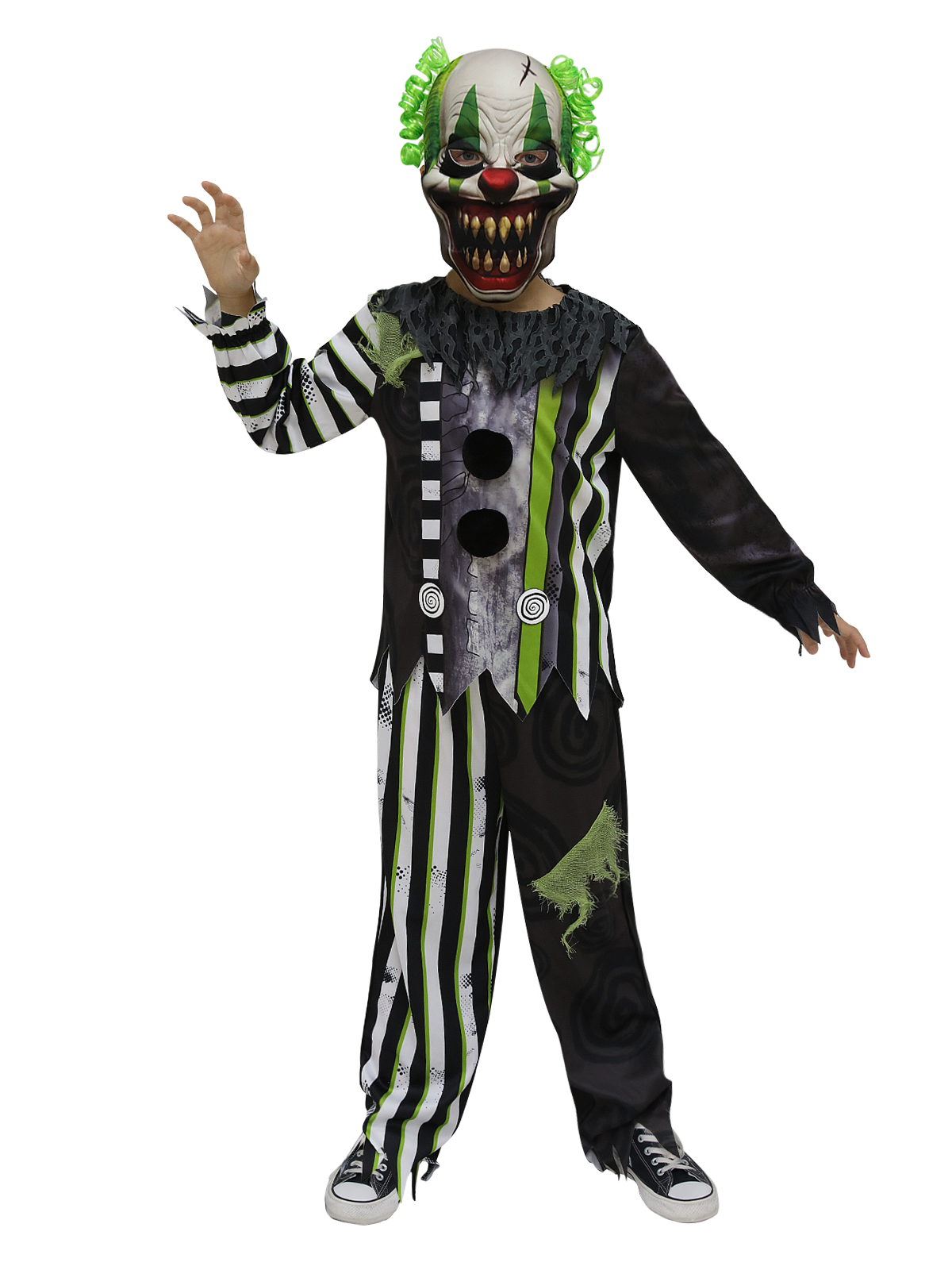 ROC PARTY Horror &amp; Gothic Costume - Scary Halloween Outfit &amp; Accessories Spooky Cosplay Dress Up