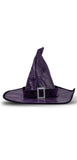 Halloween Witch Hat for Women - Themed Party Headwear Accessory