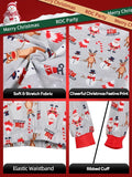 ROC PARTY Matching Family Christmas Pajamas Sets - Festive Xmas PJs, Holiday Sleepwear for Families Photos & Gift Giving (Youth, 8-10 Years)