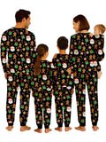 ROC PARTY Matching Family Christmas Pajamas Sets - Festive Xmas PJs, Holiday Sleepwear for Families Photos & Gift Giving (Youth, 8-10 Years)