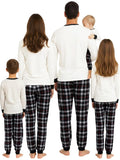ROC PARTY Matching Family Christmas Pajamas Sets - Festive Xmas PJs, Holiday Sleepwear for Families Photos & Gift Giving (Youth, 8-10 Years)