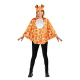 Women's Animal Hooded Cape Costume, Deer & Giraffe Cloak for Halloween, Cosplay, or Winter Party
