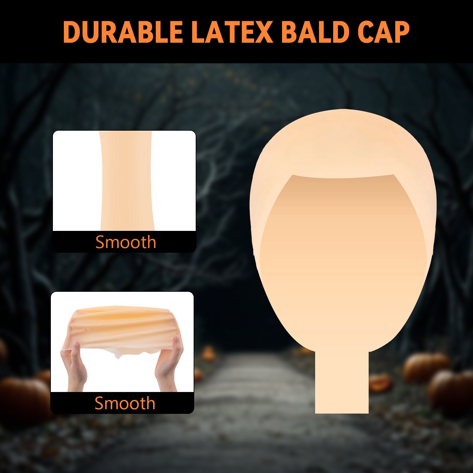 Latex Free Bald Cap for Adults