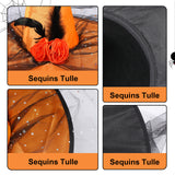 Witch Hat with Veil for Holloween Costume