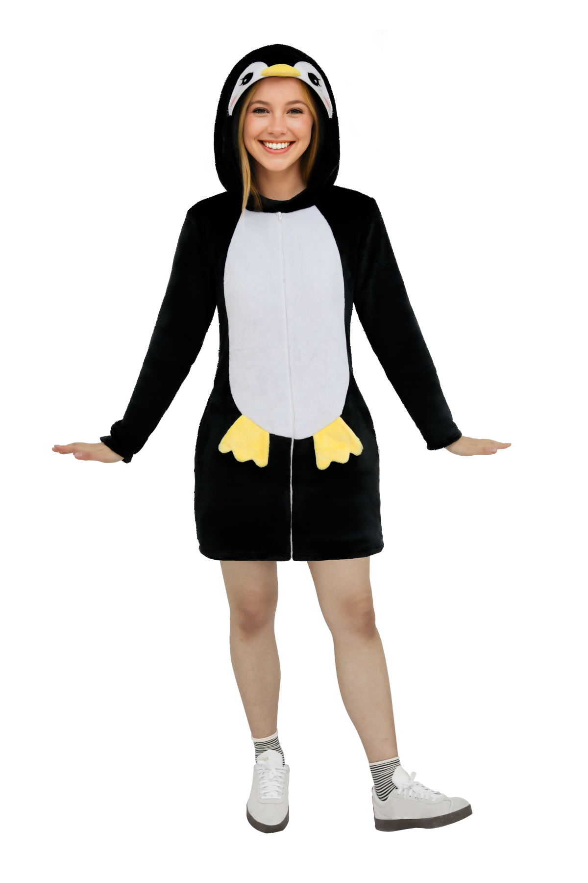 Cute Animal Hoodie Costume Dress for Women Halloween & Loungewear