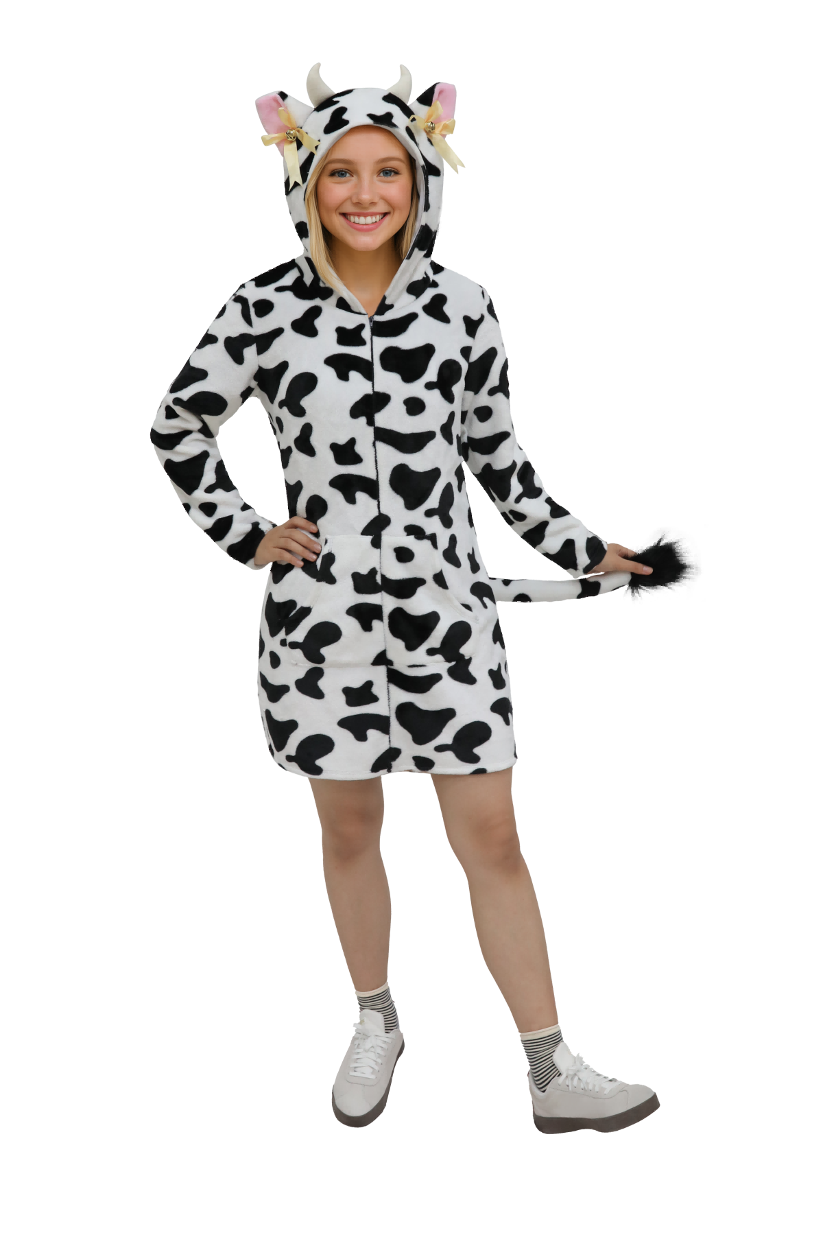Cute Animal Hoodie Costume Dress for Women Halloween & Loungewear
