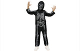 Spider Skeleton Bodysuit – Halloween Costume with Creepy Spider & Bone Design L