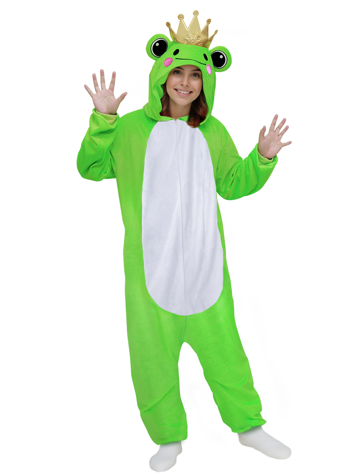 Cartoon Animal Onesie Pajamas for Unisex Adult - One Piece Costume Sleepwear for Halloween & Cosplay Party