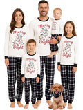 ROC PARTY Matching Family Christmas Pajamas Sets - Festive Xmas PJs, Holiday Sleepwear for Families Photos & Gift Giving (Youth, 8-10 Years)