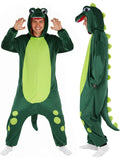 Unisex Adult Animal Onesie Pajamas - Dino & Monster One Piece Costume Sleepwear for Halloween & Cosplay Party