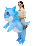 Adult Inflatable Half-Body Costume Lightweight, Fun & Eye-Catching Party Outfit