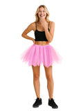 Women's Layered Tutu Skirt 7 Colors, Fluffy Ballet Tulle Petticoat for Halloween, Costume Parties