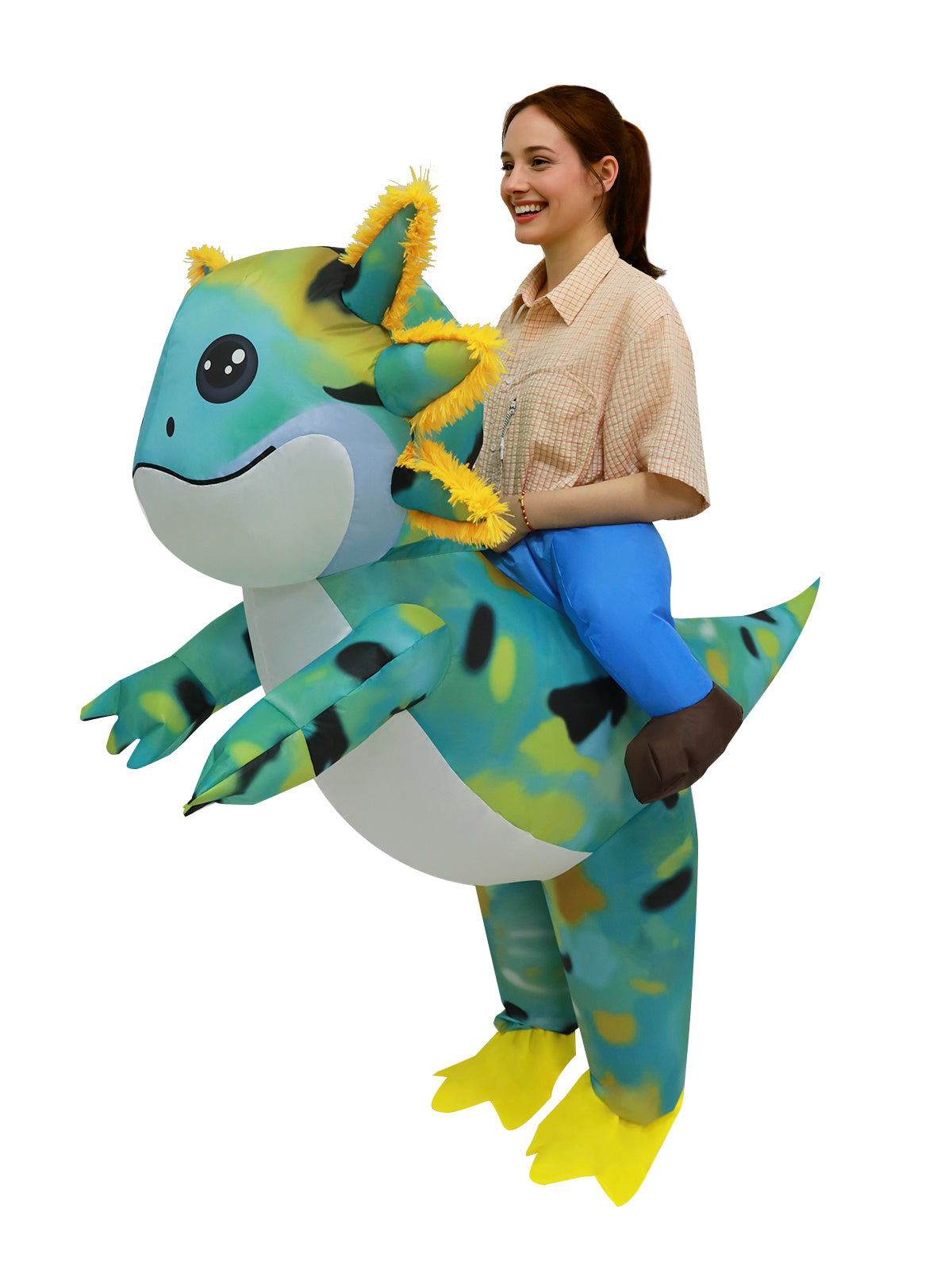 Adult Inflatable Half-Body CostumeLightweight, Fun & Eye-Catching Party Outfit