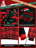 ROC PARTY Matching Family Christmas Pajamas Sets - Festive Xmas PJs, Holiday Sleepwear for Families Photos & Gift Giving (Youth, 8-10 Years)